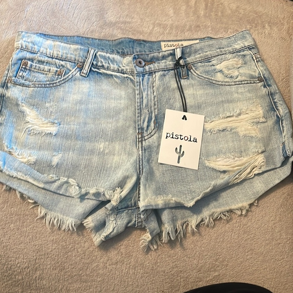 pistola jean shorts size 31